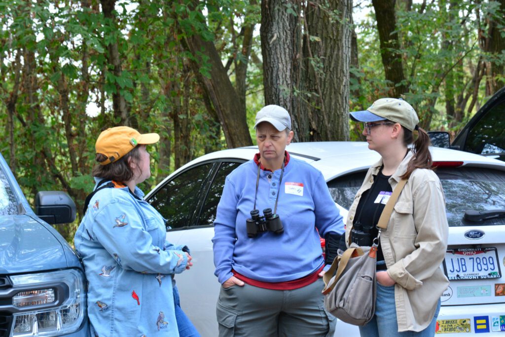 QBC & NKY birders exploring the Oxbow